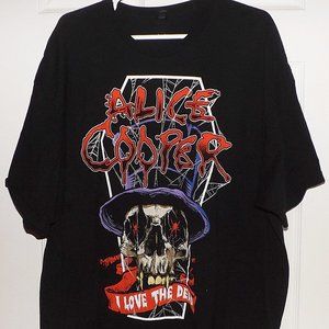 Alice Cooper 2018 Band Tour T shirt, Size XXXL